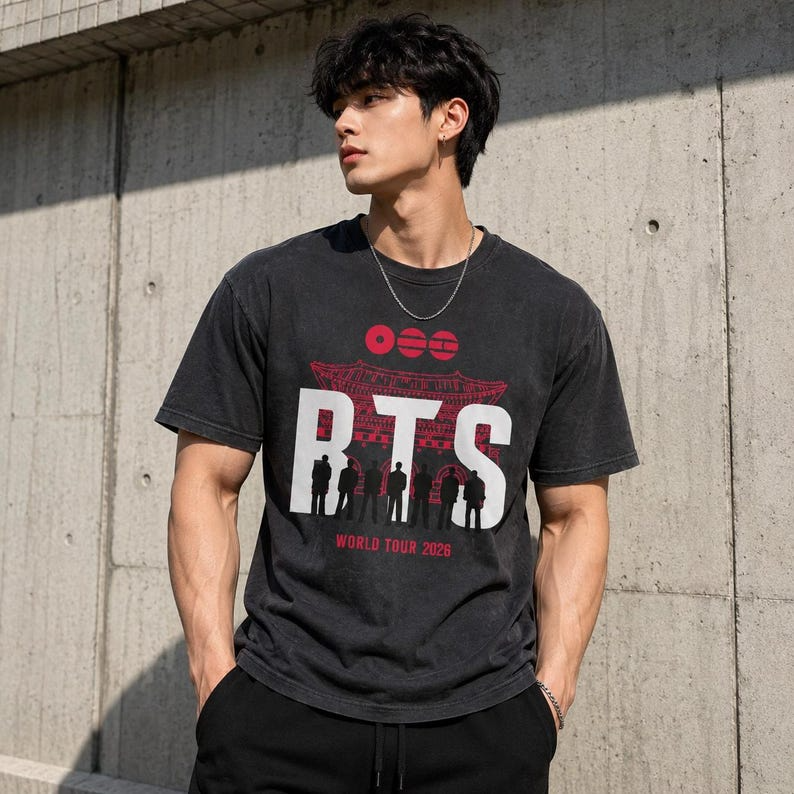 Retro Kpop Concert Shirt
