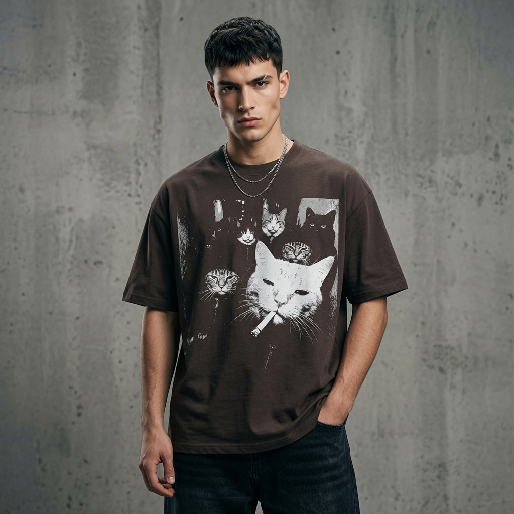 Funny Gangster Cat Shirt