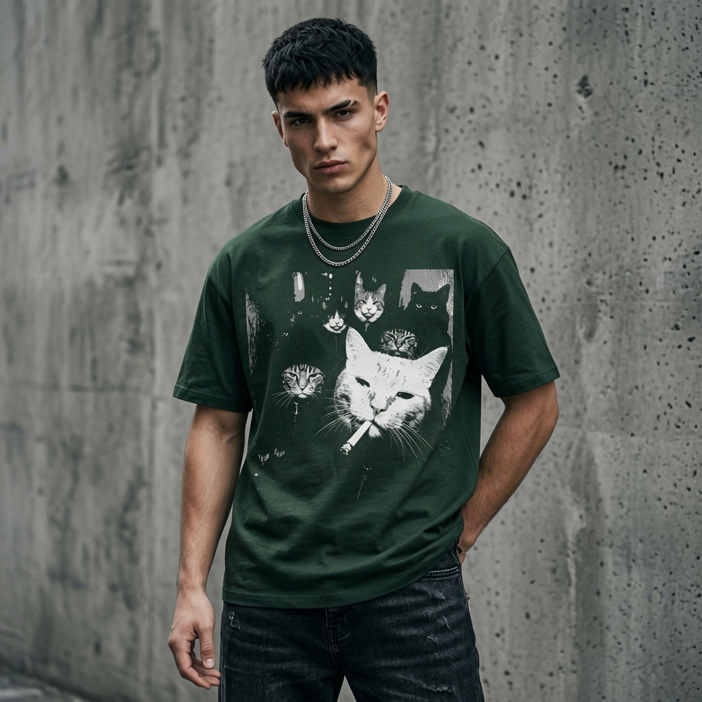 Funny Gangster Cat Shirt