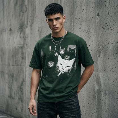 Funny Gangster Cat Shirt