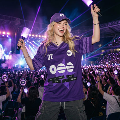 Football BTS ARMY Streetwear Jersey