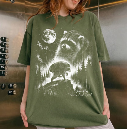 Vintage Jimothy Raccoon Shirt