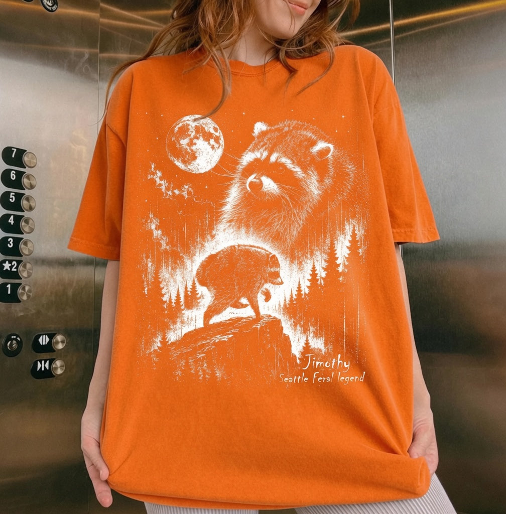 Vintage Jimothy Raccoon Shirt