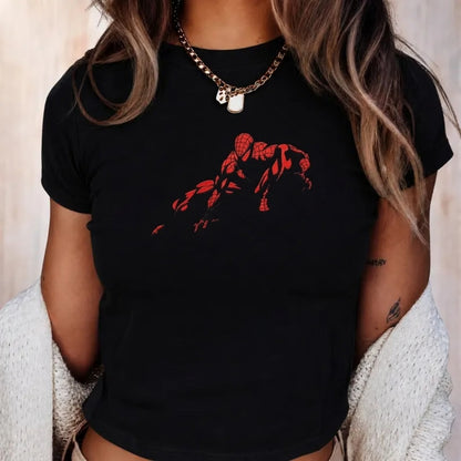 Embroidered Zendaya Spiderman Baby Tee