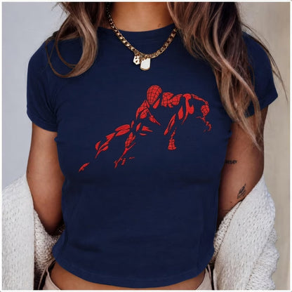 Embroidered Zendaya Spiderman Baby Tee