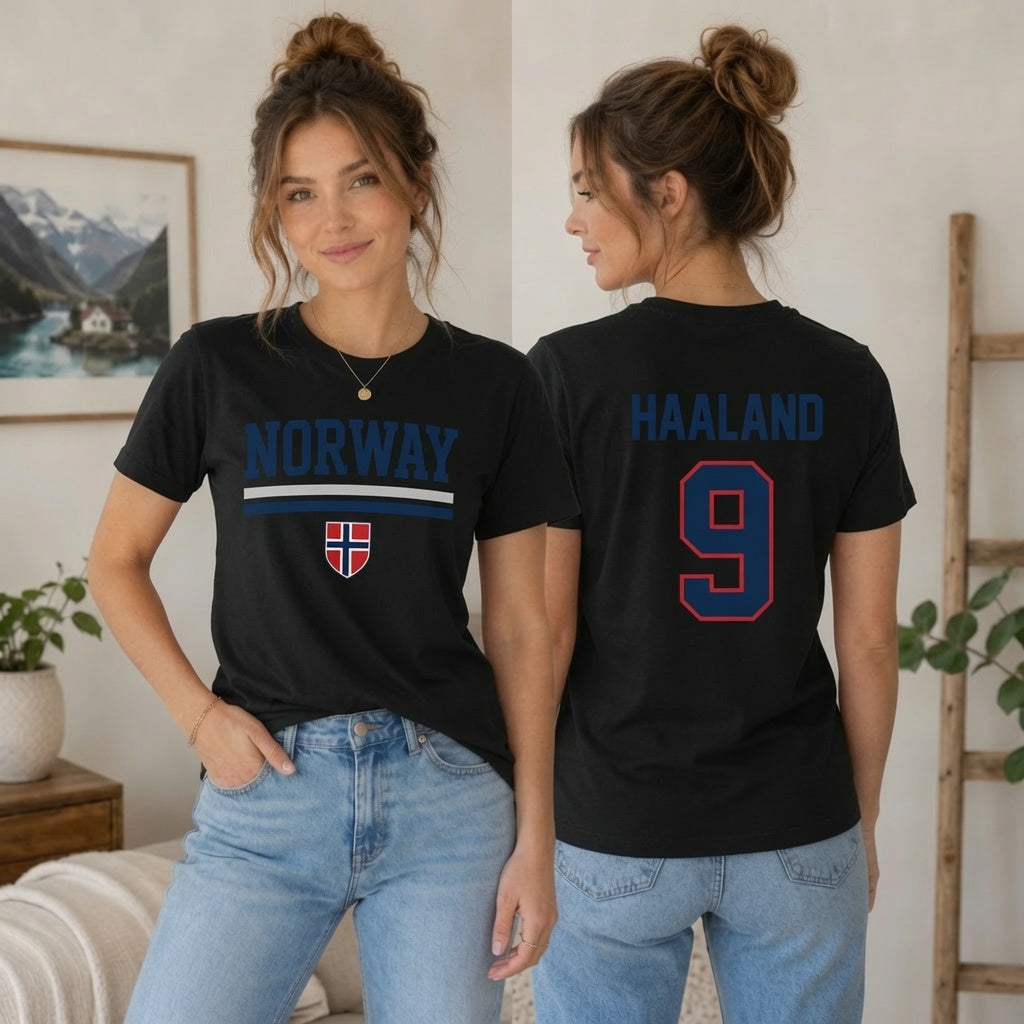 Erling Haaland Norway Football Shirt